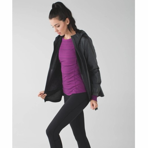 Lululemon Kanto Catch Me Long Sleeve in Kanto Stripe Regal Plum Naval Blue - Picture 4 of 12